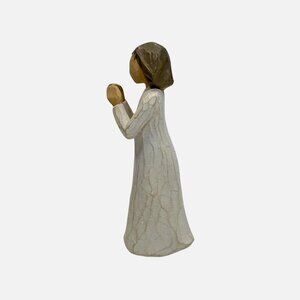 Willow Tree Praying Figurine “Sisters by Heart” 2000 by Susan Lordi Demdaco 5”